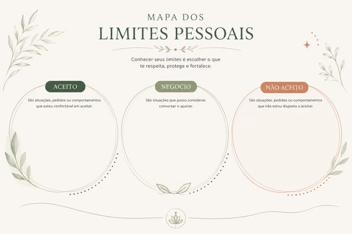Capa do bônus Mapa dos limites pessoais